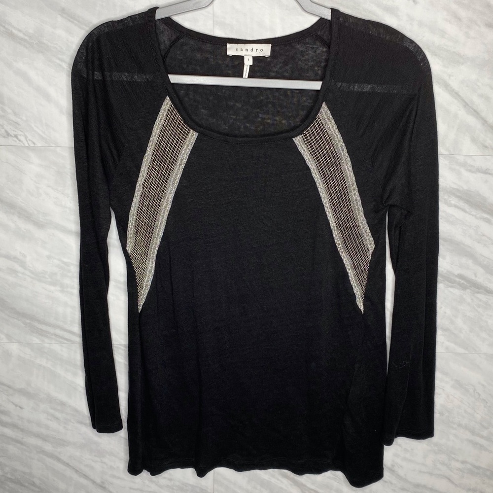 Sandro L/S Top 1/Small